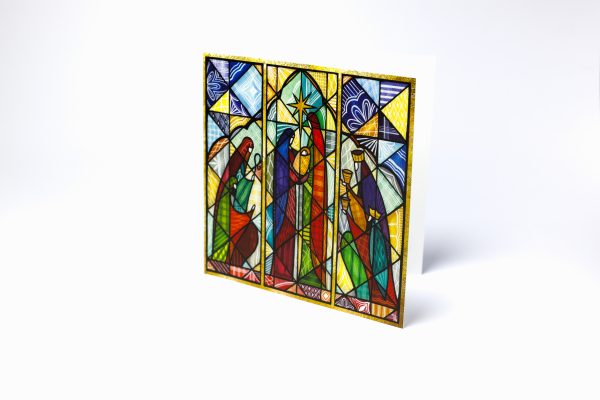 Christmas Cards - Stained Glass Window